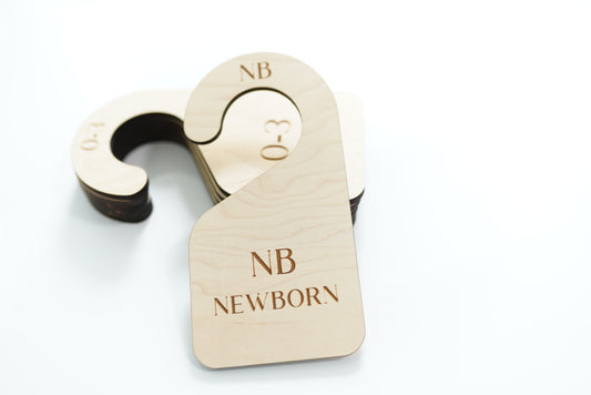 baby closet dividers, nursery organizers, baby closet size dividers