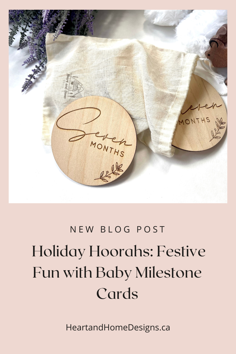  Holiday Hoorahs: Festive Fun with Baby Milestone Cards