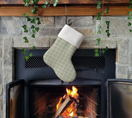 Organic Modern Christmas Mantle Decor